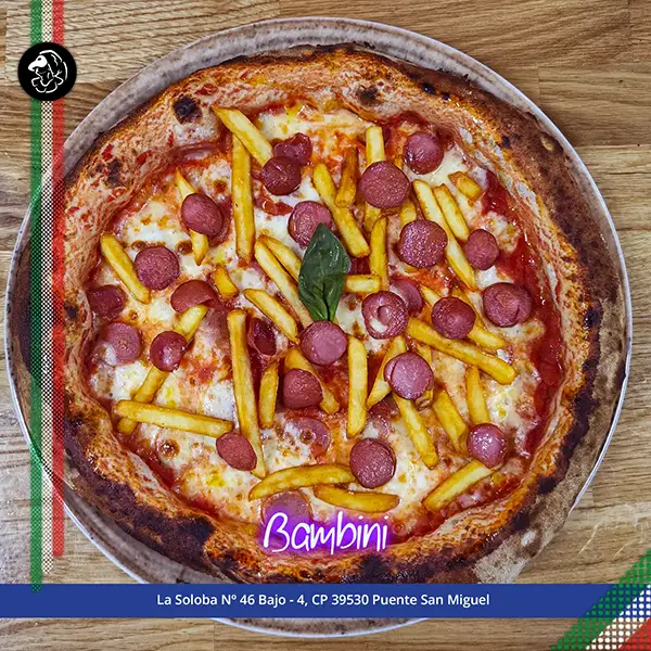 La Pizza di Napoli - Pizzería Bella Parténope - Puente San Miguel , Cantabria 3 Pizza Bambini-Bella-Partenope-Cantabria