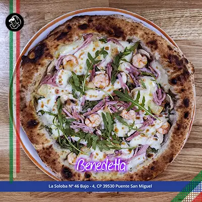 Pizza Benedetta-Bella-Partenope-Cantabria