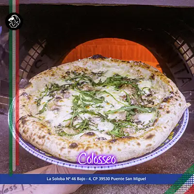 Pizza Colosseo-Bella-Partenope-Cantabria