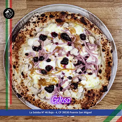 Pizza Golosa-Bella-Partenope-Cantabria