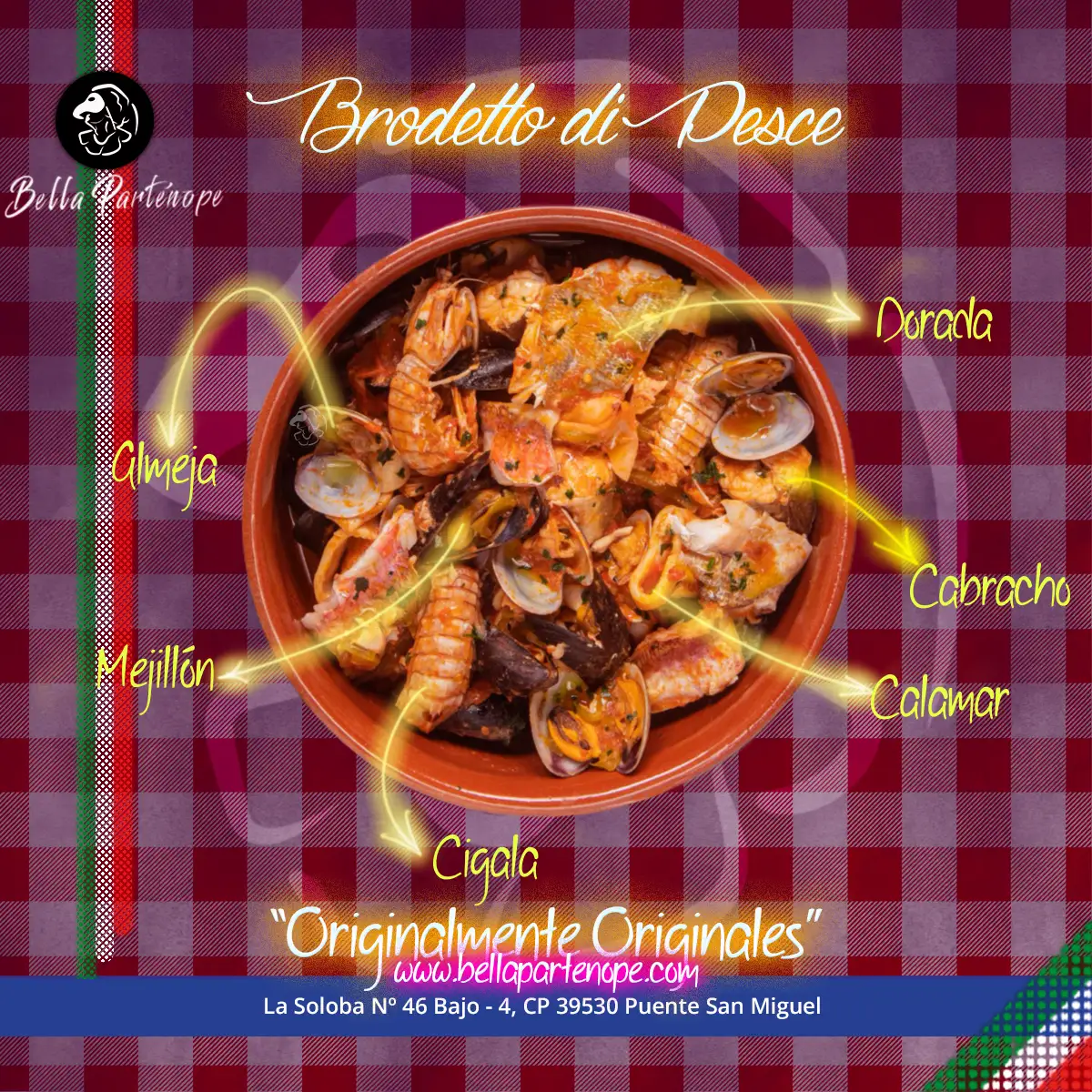 Procida-Brodetto di Pesce-recetas Procida-Brodetto di Pesce-recetas