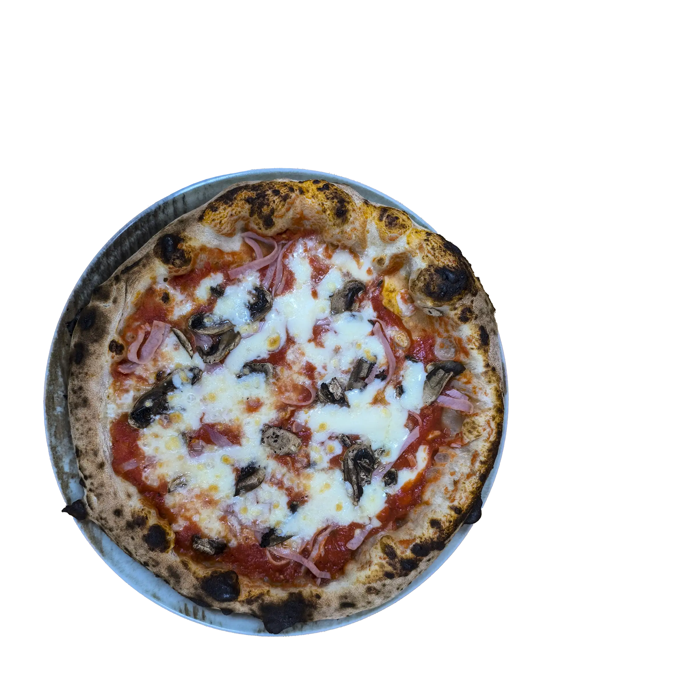 pizza Prosciutto e funghi- h1- puente san miguel