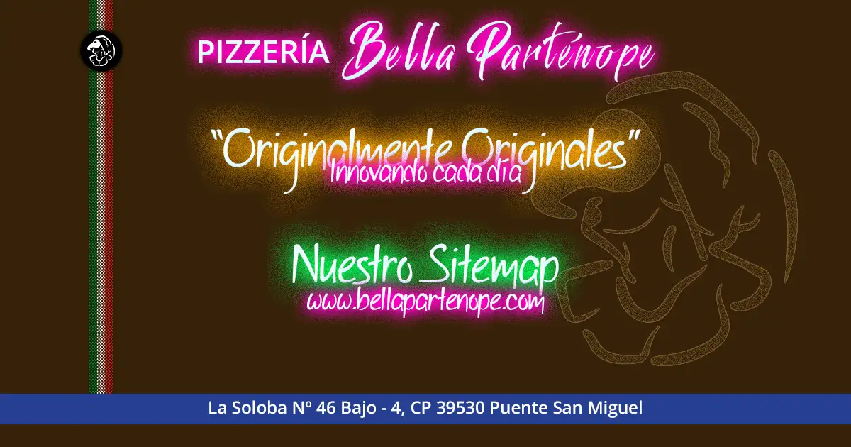 sitemap - pizzeria Bella Partenope Puente San Miguel