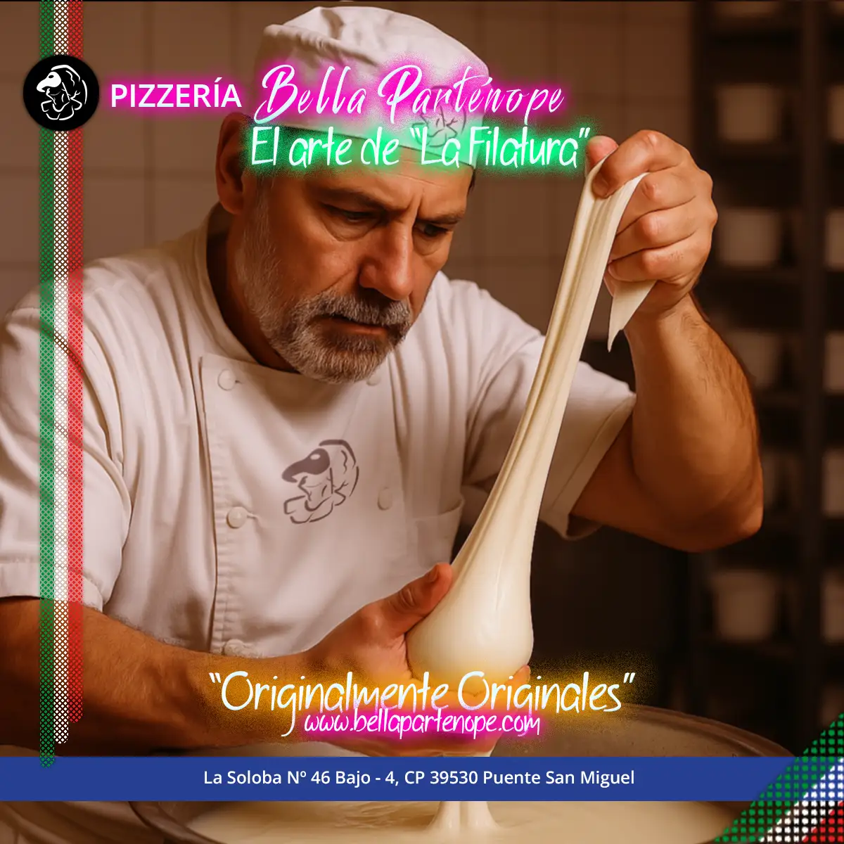 Mozzarella el Arte de la Filatura