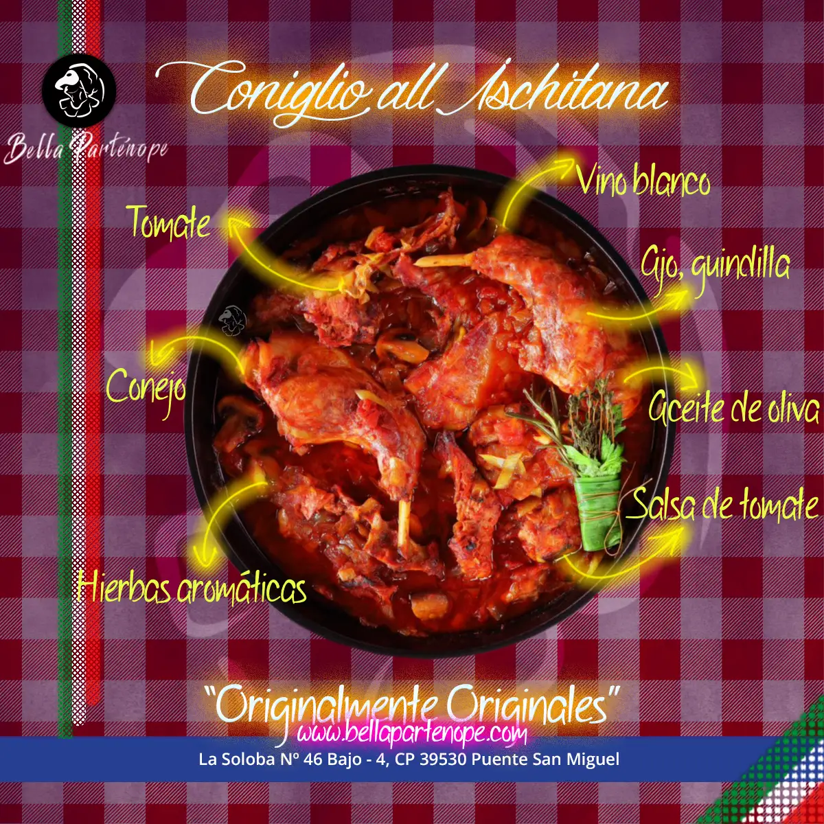 Coniglio all'Ischitana - receta Coniglio all'Ischitana - receta