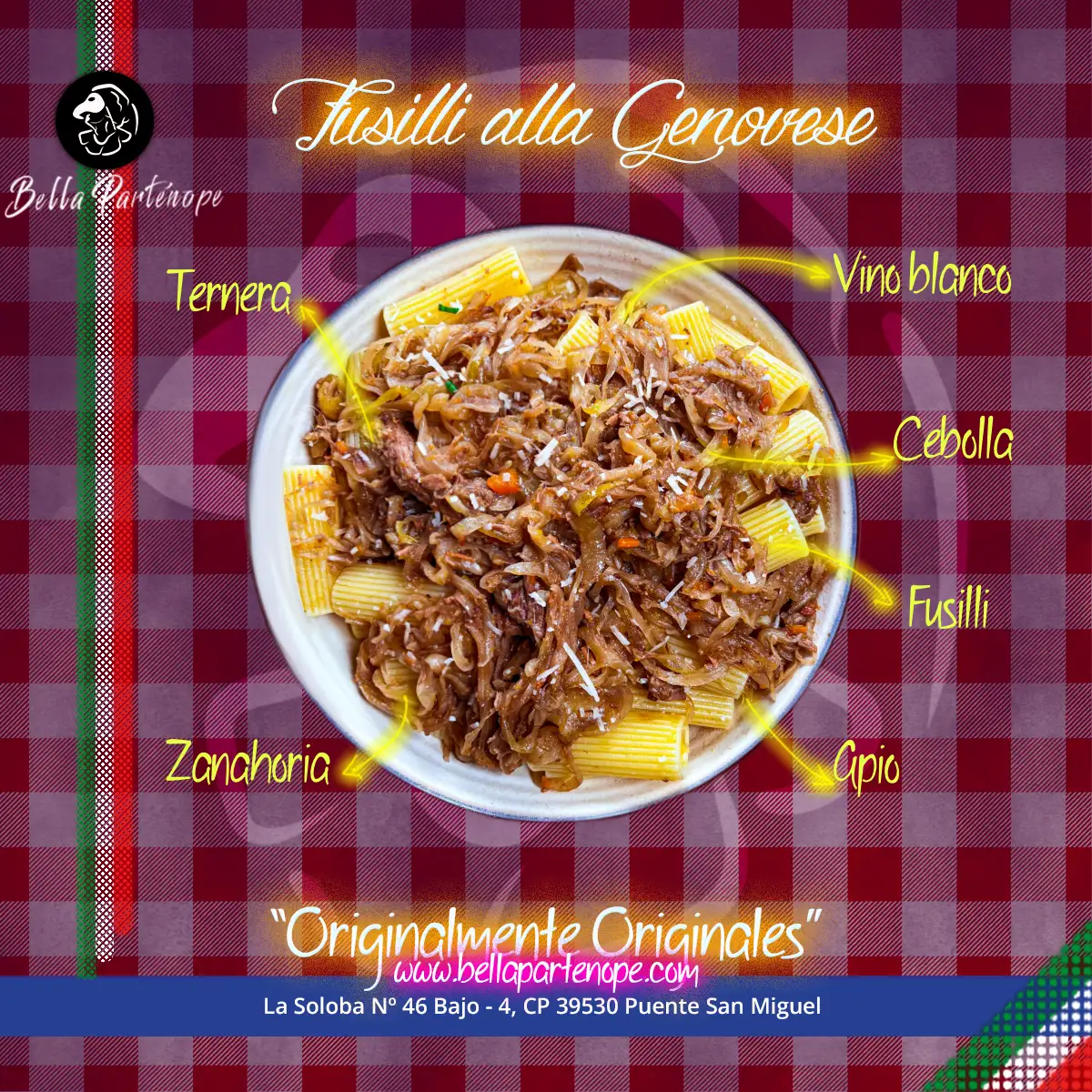 Fusilli alla Genovese - Caivano Fusilli alla Genovese - Caivano