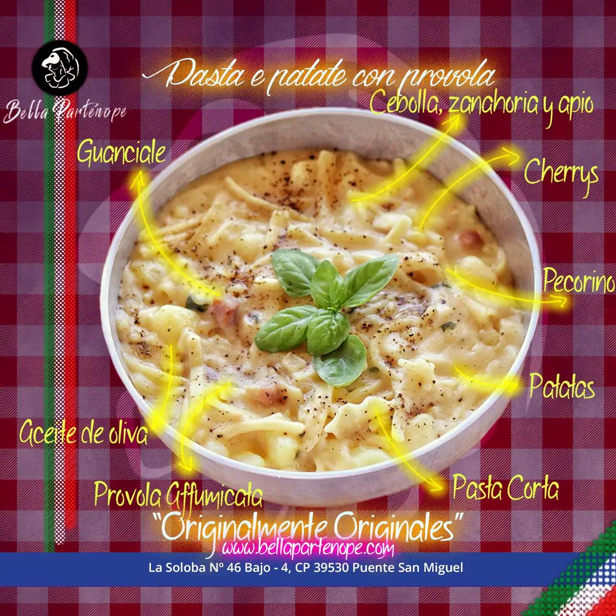 Casola di Napoli - Pasta e patate con provola Casola di Napoli - Pasta e patate con provola