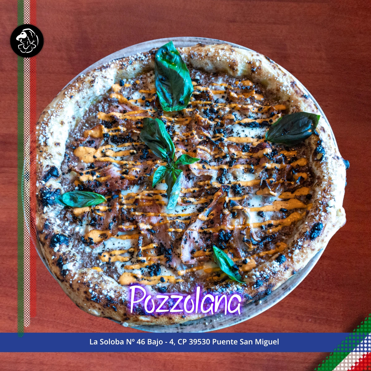 Pizzas Bella Parténope– Pizzería Bella Parténope – Puente San Miguel , Cantabria 2 PIZZA POZZOLANA - pizzeria bella partenope